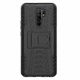 Чехол Armor для Xiaomi Redmi 9 бампер противоударный с подставкой Black - изображение 4