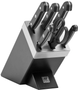 Набор ножей Zwilling Gourmet 7 предметов самозатачивающийся блок Made in Germany лезвия Friodur чёрный (36133-210-0) - изображение 1