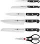 Набор ножей Zwilling Gourmet 7 предметов самозатачивающийся блок Made in Germany лезвия Friodur чёрный (36133-210-0) - изображение 2