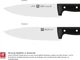 Набір кухонних ножів Zwilling Twin Chef з 3 предметів лезо FRIODUR 34930-006-0 - зображення 6