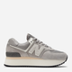 Buty sportowe damskie zamszowe na platformie do kostki New Balance 574 WL574ZBA 36 (5.5US) 22.5 cm Szare (196307184052) - obraz 1