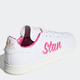 Trampki adidas Originals Stan Smith FX5569 35 (3.5UK) 22.2 cm Białe/Różowy/Białe (4064037527417) - obraz 4