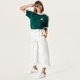 Жіночі кеди низькі adidas Originals Stan Smith FX5522 36 (4.5UK) 23 см White/Collegiate Green/Off White (4064037448835) - зображення 10