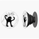 Попсокет (Popsockets) держатель для смартфона черный кот (8754-1331-BK) Черный - изображение 4