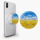 Попсокет (Popsockets) тримач для смартфона Мрія ніколи не вмирає (8754-3755-WT) Білий - зображення 1