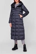 Куртка (длинная) зимняя с капюшоном Woman Coat Fix Hood CMP 31K2626 XS (36) Синий - изображение 1