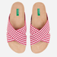 Kapcie domowe damskie z odkrytymi palcami United Colors of Benetton 8G5ME3079-901 36 Czerwone (8002704771264) - obraz 2