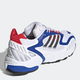 Buty sportowe męskie z siatką na platformie do kostki adidas Originals Torsion Trdc EG5269 39 25.5 cm Białe (4062052647165) - obraz 4