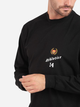 Longsleeve Bel-Air Athletics 30BELM207216250-99 2XL Czarny (8056353008097) - obraz 3