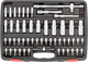 Большой набор головок 1/2"+3/8"+ 1/4" 172 предмета - Vigor V2461 - изображение 3