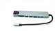 USB Хаб для макбука, телефона DP Type C 4k HDMI + PD + USB C + 2 USB 3.0/3.1 + DS/TF + RJ45 LAN - изображение 7