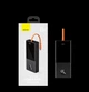 Зовнішній портативний акумулятор Power Bank Baseus Elf 20000mAh із швидкою зарядкою 2USB/1Type-C+Type-C Cable, 5A/65W Black (PPJL000001) - зображення 15