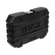 Набор сквозных торцевых головок Yato SPLINE 3/8" и 1/2" (М10- М24) с храповым воротком 17 ед. (YT-38653) - изображение 3