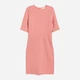 Сукня-футболка коротка жіноча H&M 0429942-03 32 Темно-рожева (KAY2000000961286) - зображення 1