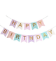Паперові Прапорці Happy Birthday Макарун - зображення 1