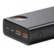 Універсальний повербанк для ноутбука, планшета, смартфона Baseus Adaman 20000mAh 65W Black + Кабель USB Type-A to Type-C - зображення 4