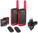 Рація Motorola Talkabout T62 Twin Pack&ChgrWE Red (B6P00811RDRMAW) - зображення 1