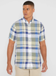 Сорочка GANT Linen Madras Reg 3013621 S Sunlight (7325705716265) - зображення 1