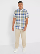 Сорочка GANT Linen Madras Reg 3013621 M Sunlight (7325705711673) - зображення 3