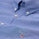 Сорочка GANT The Broadcloth Reg Ss Bd 3046401 S College Blue (7325702113296) - зображення 4