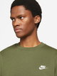 Світшот чоловічий Nike Club crew Sweat BV2662-327 3XL Зелений (195238899882) - зображення 4