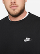 Світшот чоловічий Nike M Nsw Club Crw Bb BV2662-010 S Чорний (193146344531) - зображення 8
