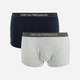 Bokserki Emporio Armani CC722-111613 M 2 szt Niebieskie/Szare (8051495537832) - obraz 1