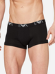 Bokserki Emporio Armani CC722-111613 S 2 szt. Czarne (8053320294439) - obraz 2