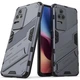 Защитный чехол с подставкой Deexe Bibercas для Xiaomi Poco F4 / Redmi K40S - Dark Blue - изображение 1