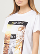 T-shirt GAS 547138182032-0001 XS Biały (8056775754695) - obraz 3