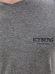 T-Shirt Iceberg V-neck Monopack ICE1UTS02 XL Szary Melanż (8051884133584) - obraz 3