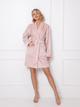 Szlafrok Aruelle Eve dusty pink XL Różowy (5903815462191) - obraz 1