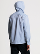 Bluza z kapturem GANT Gbpord Stripe Pop Reg Hood 3013124 S Bright Cobalt (7325705704576) - obraz 3