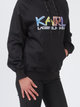 Худі жіноче Karl Lagerfeld KLWJ0027SK02238W1-001 XS Чорне (9000005883654) - зображення 3