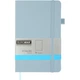 Книга записная Buromax Etalon 125x195 мм 96 листов в точку обложка из искусственной кожи Голубая (BM.291360-14) - изображение 1
