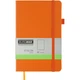 Книга записная Buromax Etalon 125x195 мм 96 листов без линовки обложка из искусственной кожи Оранжевая (BM.291060-11) - изображение 1
