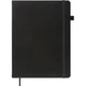 Книга записна Buromax Etalon 190x250 мм 96 аркушів в клітинку обкладинка зі штучної шкіри Чорна (BM.292160-01) - зображення 2