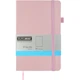 Книга записна Buromax Etalon 125x195 мм 96 аркушів в точку обкладинка зі штучної шкіри Рожева (BM.291360-10) - зображення 1