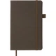Книга записна Buromax Tweed 125x195 мм 96 аркушів в клітинку обкладинка зі штучної шкіри Сіра (BM.291163-09) - зображення 2