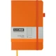 Книга записная Buromax Etalon 125x195 мм 96 листов в линию обложка из искусственной кожи Оранжевая (BM.291260-11) - изображение 1