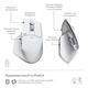 Мишка Logitech MX Master 3S для Mac Performance Wireless Pale Grey (910-006572) - зображення 5