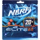 Игрушечное оружие Hasbro набор стрел Nerf Elite 2.0 20 шт (F0040) - изображение 1