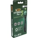 Бритва Bic Flex 3 Hybrid Sensitive с 4 сменными картриджами (3086123644977) - изображение 2
