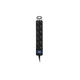 Сітковий підовжувач 2E 5XSchuko з вимикачем, 5м, black (2E-U05ES15M5BK) - зображення 2