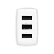 Сетевое зарядное устройство Baseus Compact Charger 3USB 17W CCXJ020102 White - изображение 4