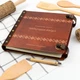 Книга для рецептов в подарок бабушке, 100 листов, Красное дерево, WOODPRESENT - изображение 1