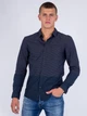 Рубашка с длинным рукавом Jack & Jones 216105026 M (83575M) Синий - изображение 1