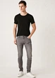 Мужская футболка LC Waikiki с круглым воротником L Черная (LCW T-shirt -8335) - изображение 3