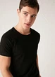 Мужская футболка LC Waikiki с круглым воротником L Черная (LCW T-shirt -8335) - изображение 4