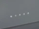 Серебристая кухонная вытяжка Perfelli DNS 5272 D 700 SG LED, сенсорная настенная декоративная наклонная, 50 см - изображение 7